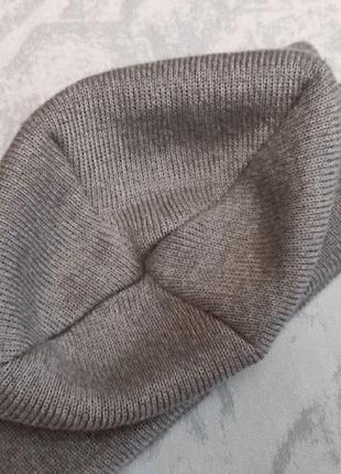Шапка carhartt сірого кольору демісезонна шапка8 фото