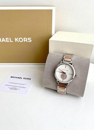 Michael kors женские наручные часы майкл корс оригинал portia жіночий годинник подарок девушке жене подарунок дружині3 фото