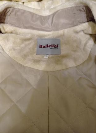 Пальто италия бренд balleto milano9 фото