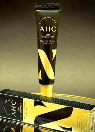 Ahc ten revolution real eye cream for face 12 мл крем для век и лица