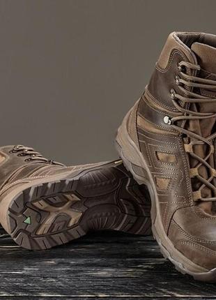 Берці армійські, черевики з натуральної шкіри. берцы демисезон3 фото