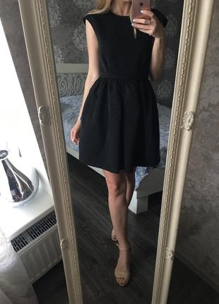 Чёрное платье zara1 фото