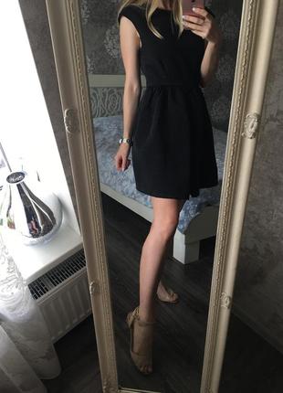 Чёрное платье zara3 фото