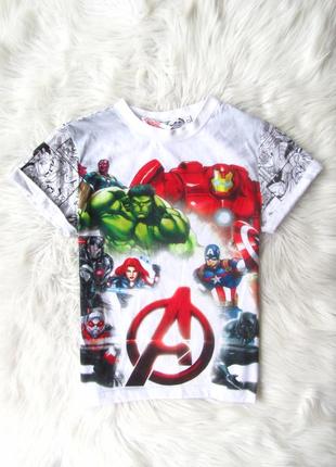 Стильна футболка marvel avengers1 фото