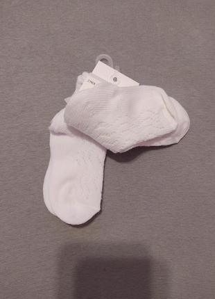Носки носочки шкарпетки на дівчинку katamino 6-12 міс.8 фото