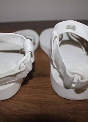 Быстросохнущие сандалии teva original sandal white4 фото