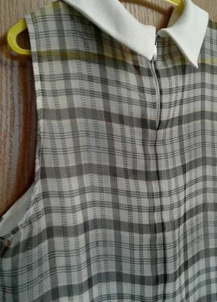 Классная блузка с интересным принтом и фасоном5 фото