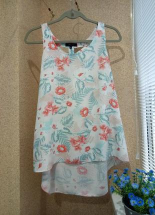 Асиметрична блузка з натуральної тканини new look