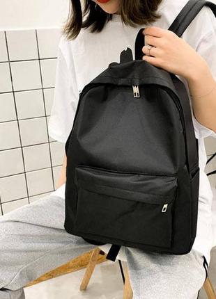 Чорний і бежевий рюкзак для школи для дівчинки