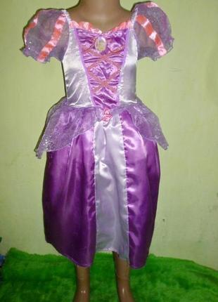 Карнавальное платье рапунцель на 3-4 года
