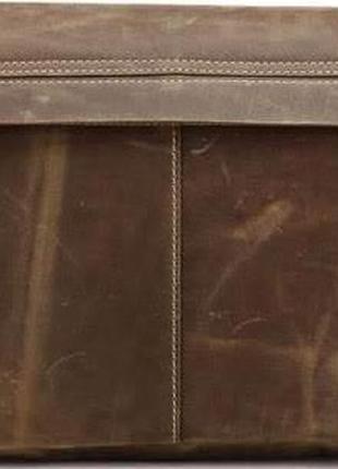 Сумка мужская vintage 14118 винтажная кожа коричневая4 фото
