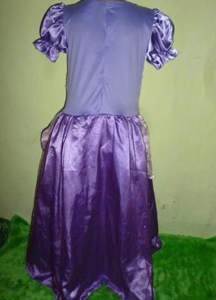 Плаття,сукня рапунцель на 7 - 9 років5 фото