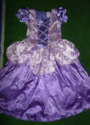 Плаття,сукня рапунцель на 7 - 9 років4 фото