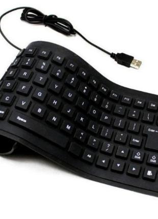 Гнучка силіконова клавіатура1 фото