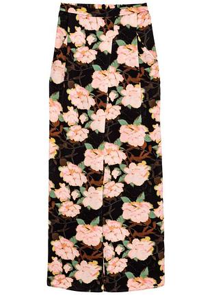 Широкі атласні штани h&m