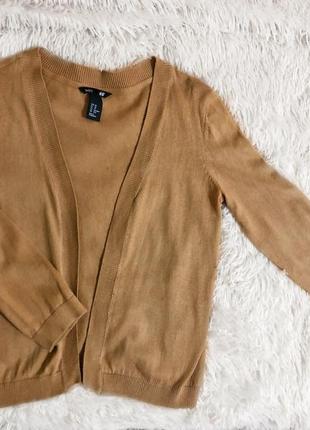 Кардиган кольору camel від h&m