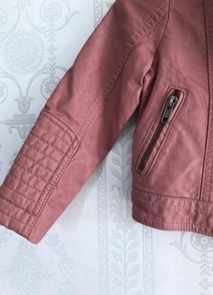 Косуха,детская куртка,розовый,пудровый palomino6 фото