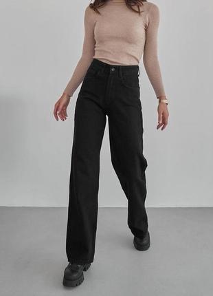 Джинси палаццо висока посадка новинка прямі
