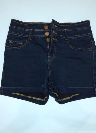 Джинсові стрейчеві шорти / шортики