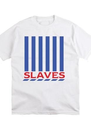 Футболка мерч slaves tesco logo