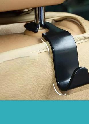 Гачки універсальні тримач для сумок в авто. органайзер для пакетів на сидіння автомобіля