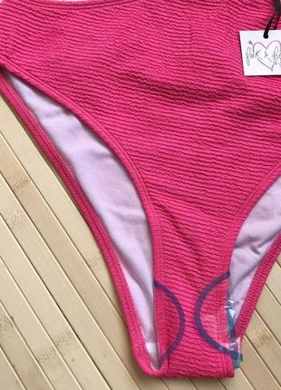 Суцільний купальник фактурна тканина peek&beau uk8-107 фото