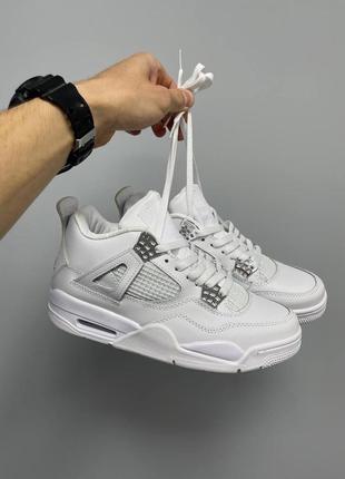 Кроссовки мужские nike air jordan 4 retro ‘pure money’ кросівки чоловічі найк