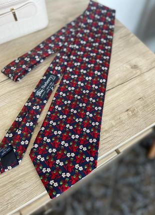Краватка шовкова, шовковий галстук burberry оригінал