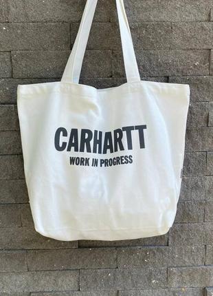Шопер carhartt wip унісекс сумка nike+подарунок брелок4 фото