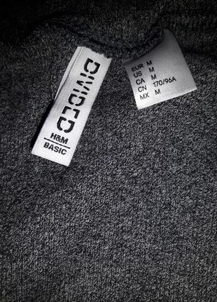Базовый меланжевый гольф от Серая h&m! p.-m3 фото