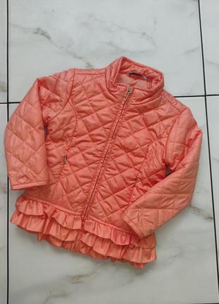 Куртка-ветровка стеганная для девочки mayoral 2-3 года (92-98 см)2 фото