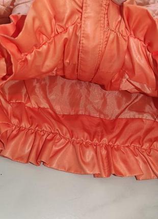 Куртка-ветровка стеганная для девочки mayoral 2-3 года (92-98 см)8 фото