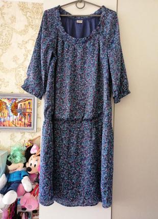 Платье esprit, размер 14 (м, l)