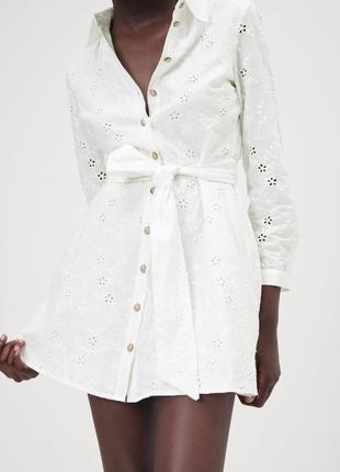 Нове плаття прошва сорочка zara