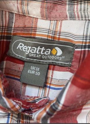Regatta casual сорочка рубашка клетка класическая  туристическая тактическая2 фото