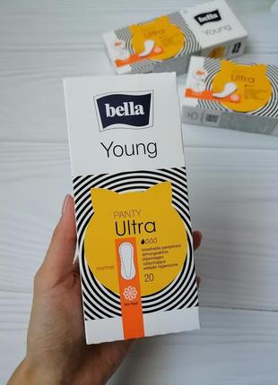 Щоденні прокладки bella young 20 шт