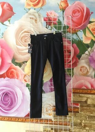 Шкільні котонові штани для дівчинки