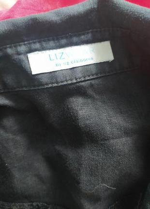 Рубашка льняная liz claiborne4 фото