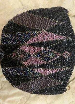 Дуже красивий театральний клатч розшитий бісером