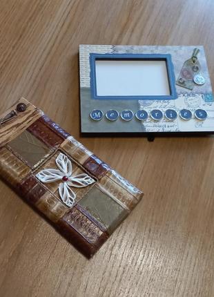 Рамка для фото+записник.набір.8 фото