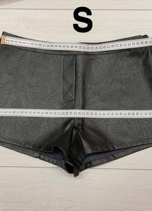 Victoria’s secret faux leather shorts nwt шикарные шорты из эко кожи оригинал7 фото