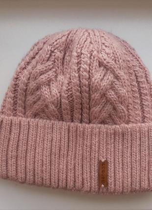 Зимова шапка з флісовим підкладом1 фото