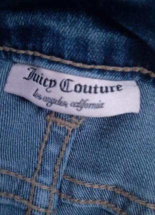 Стильные джинсовые шорты от juicy couture🔥2 фото