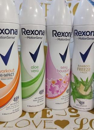 Rexona женский дезодорант антиперспирант,в наличии виды,обьем 150 мл1 фото