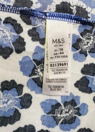 Сарафан marks&spencer, 100% вискоза, размер 16/44 или xxl, новый с этикеткой8 фото