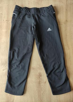 Женские спортивные  лосины  капри  adidas, оригинал. размер s.