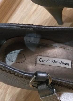 Туфлі шкіряні calvin klein3 фото