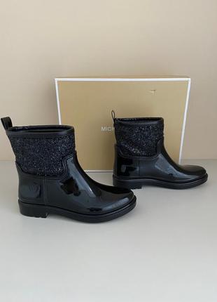 Гумові чорні теплі чоботи черевики michael kors. розмір 37, оригінал