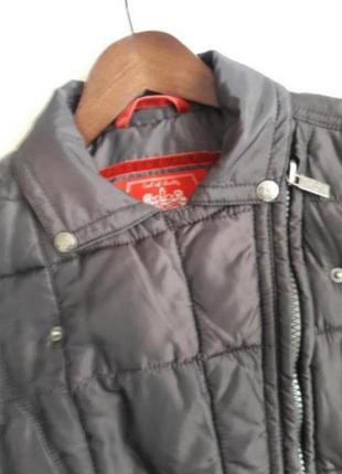 Стильна куртка-косуха пуховик, розмір s/m3 фото