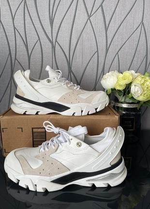Кроссовки calvin K60K609400 klein, women's jeans clarice chunky trainers, кроссовки calvin K60K609400 klein jeans7 фото